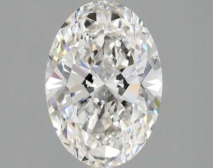 1.53 Carat Oval Shaped Ideal Cut VVS2 IGI Certified Lab Grown Diamond