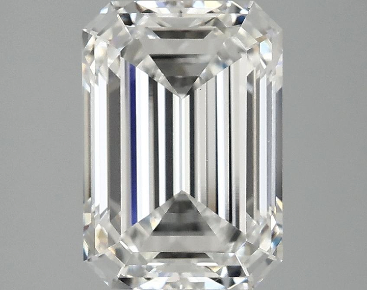 3.09 Carat Emerald Shaped Ideal Cut VS1 IGI Certified Lab Grown Diamond