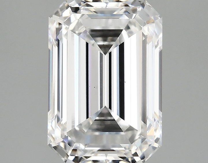 2.52 Carat Emerald Shaped Ideal Cut VS1 IGI Certified Lab Grown Diamond