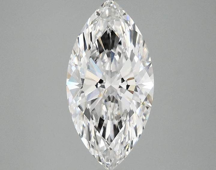 2.57 Carat Marquise Shaped Ideal Cut VVS2 IGI Certified Lab Grown Diamond