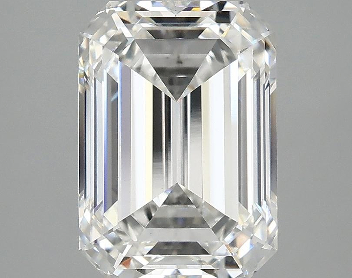3.06 Carat Emerald Shaped Ideal Cut VS1 IGI Certified Lab Grown Diamond