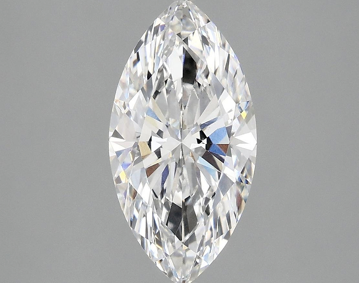 2.1 Carat Marquise Shaped Ideal Cut VS1 IGI Certified Lab Grown Diamond