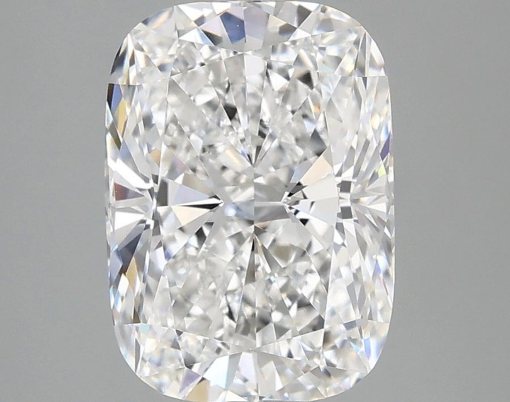 3.08 Carat Cushion Shaped Excellent Cut VVS2 IGI Certified Lab Grown Diamond