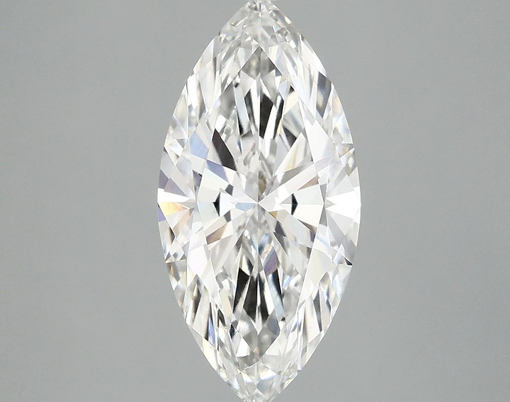 2.5 Carat Marquise Shaped Excellent Cut VS1 IGI Certified Lab Grown Diamond