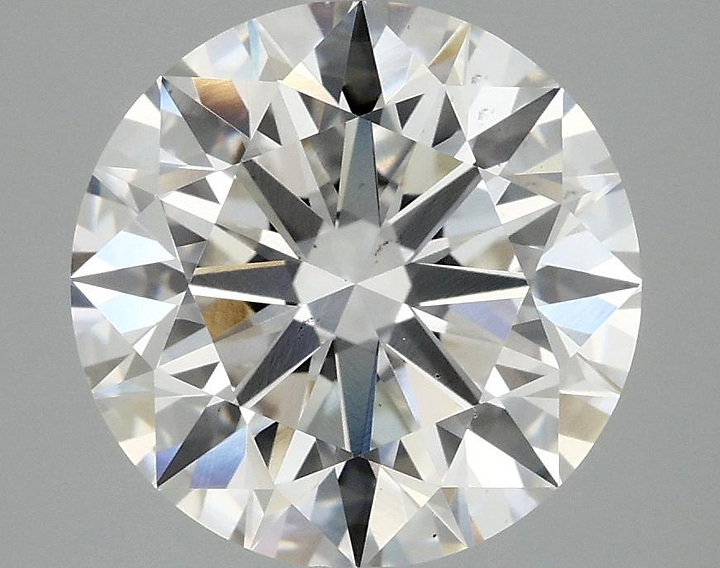 4.03 Carat Round Shaped Excellent Cut SI1 IGI Certified Lab Grown Diamond