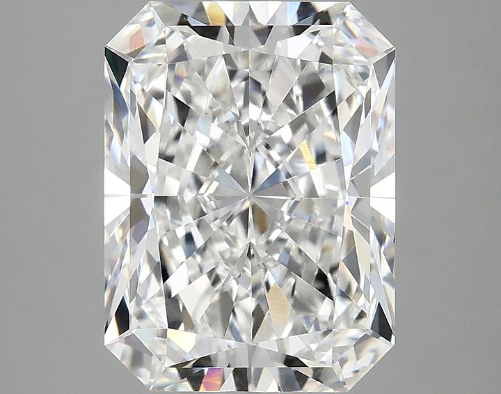 4.05 Carat Radiant Shaped Excellent Cut VVS2 IGI Certified Lab Grown Diamond