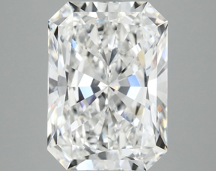 4.19 Carat Radiant Shaped Ideal Cut VVS2 IGI Certified Lab Grown Diamond