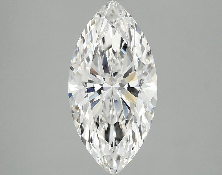 2.58 Carat Marquise Shaped Ideal Cut VVS2 IGI Certified Lab Grown Diamond