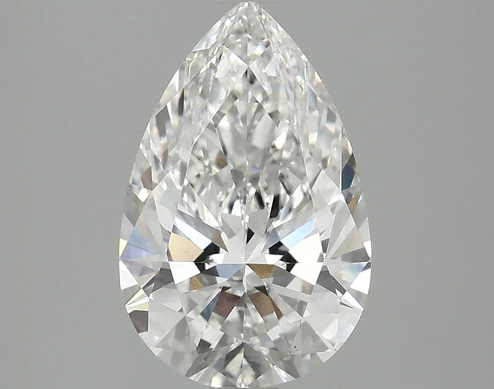 2.09 Carat Pear Shaped Ideal Cut VS1 IGI Certified Lab Grown Diamond