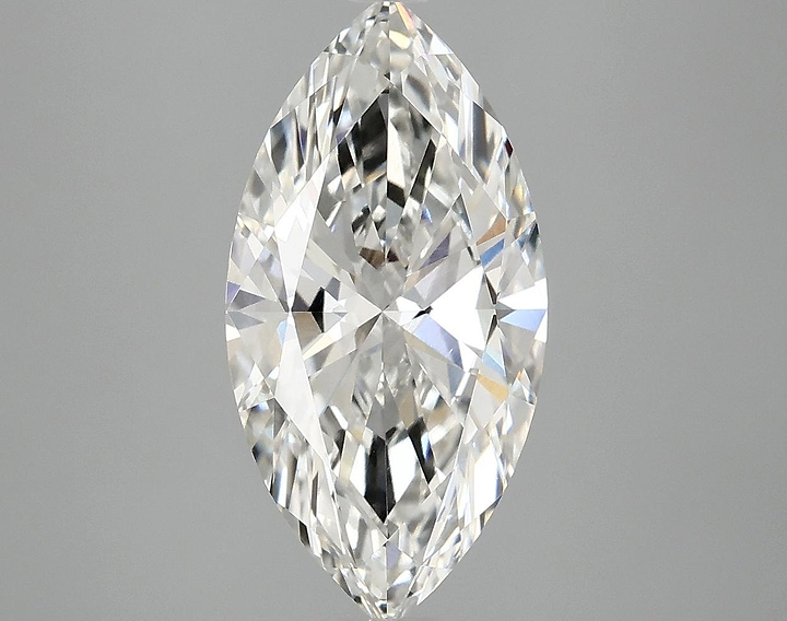3.0 Carat Marquise Shaped Ideal Cut VVS2 IGI Certified Lab Grown Diamond