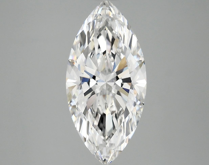2.54 Carat Marquise Shaped Excellent Cut VVS2 IGI Certified Lab Grown Diamond