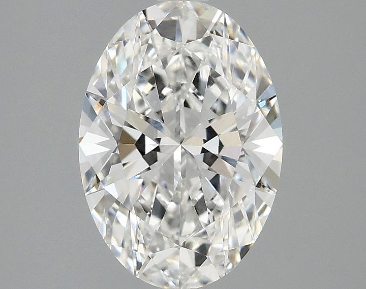 2.1 Carat Oval Shaped Ideal Cut VVS2 IGI Certified Lab Grown Diamond