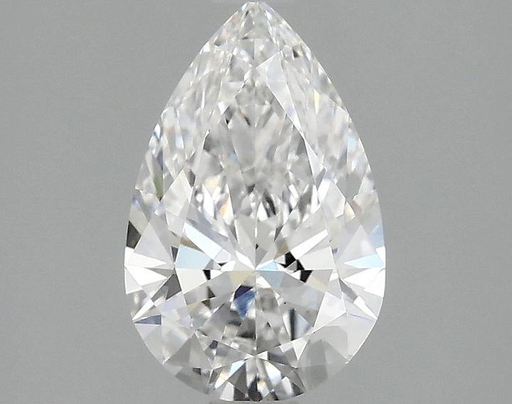1.28 Carat Pear Shaped Ideal Cut VS1 IGI Certified Lab Grown Diamond