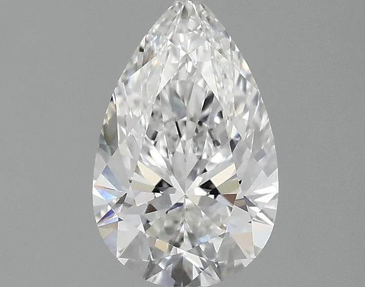 1.08 Carat Pear Shaped Ideal Cut VVS2 IGI Certified Lab Grown Diamond