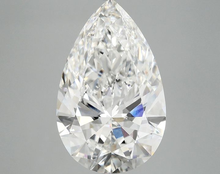 7.03 Carat Pear Shaped Ideal Cut VVS2 IGI Certified Lab Grown Diamond