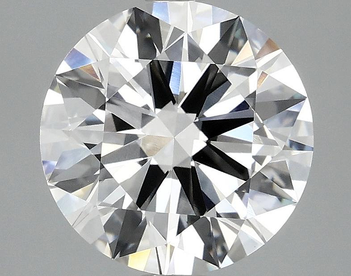 2.85 Carat Round Shaped Ideal Cut VVS2 IGI Certified Lab Grown Diamond