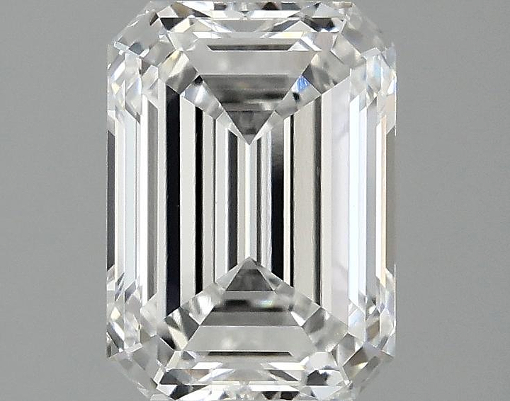 2.06 Carat Emerald Shaped Excellent Cut VVS2 IGI Certified Lab Grown Diamond