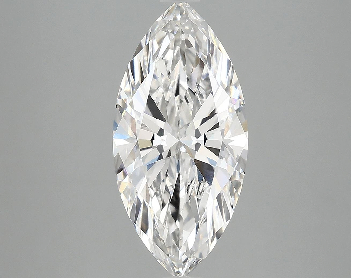 3.0 Carat Marquise Shaped Excellent Cut VVS2 IGI Certified Lab Grown Diamond