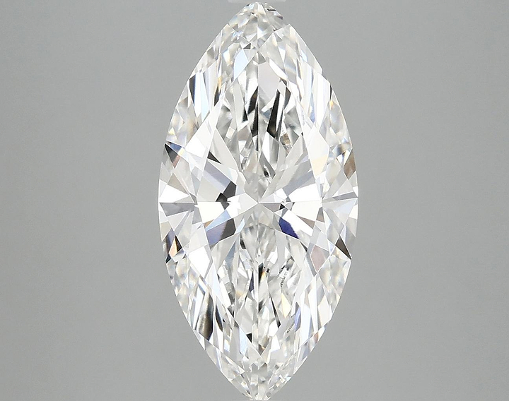 3.02 Carat Marquise Shaped Excellent Cut VVS2 IGI Certified Lab Grown Diamond