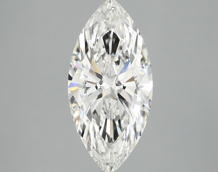 2.58 Carat Marquise Shaped Excellent Cut VS2 IGI Certified Lab Grown Diamond