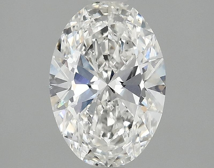 1.5 Carat Oval Shaped Ideal Cut SI1 IGI Certified Lab Grown Diamond