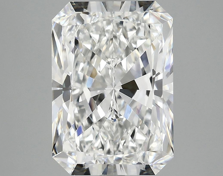 4.96 Carat Radiant Shaped Ideal Cut VVS2 IGI Certified Lab Grown Diamond