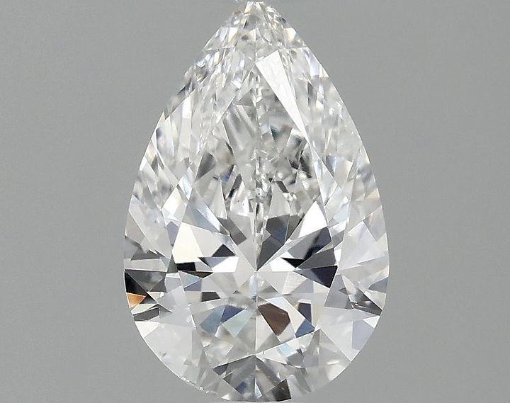 0.99 Carat Pear Shaped Excellent Cut VS2 IGI Certified Lab Grown Diamond