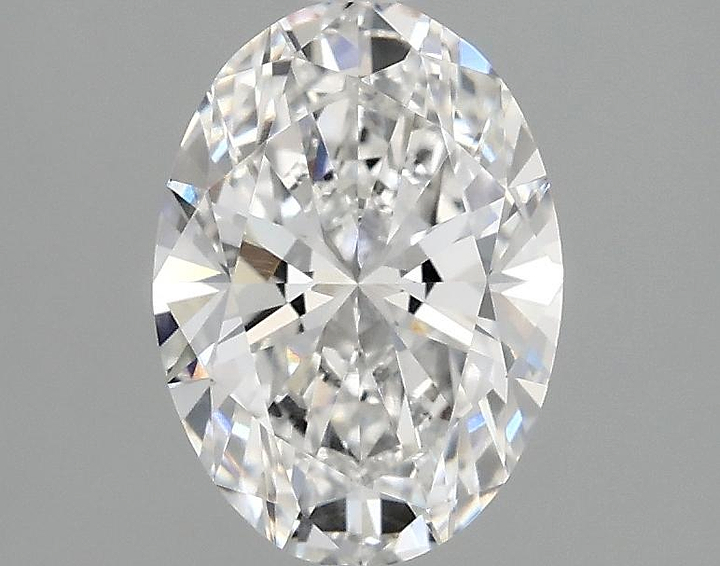 1.45 Carat Oval Shaped Ideal Cut VVS2 IGI Certified Lab Grown Diamond