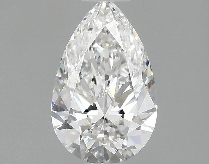 0.98 Carat Pear Shaped Ideal Cut VS2 IGI Certified Lab Grown Diamond