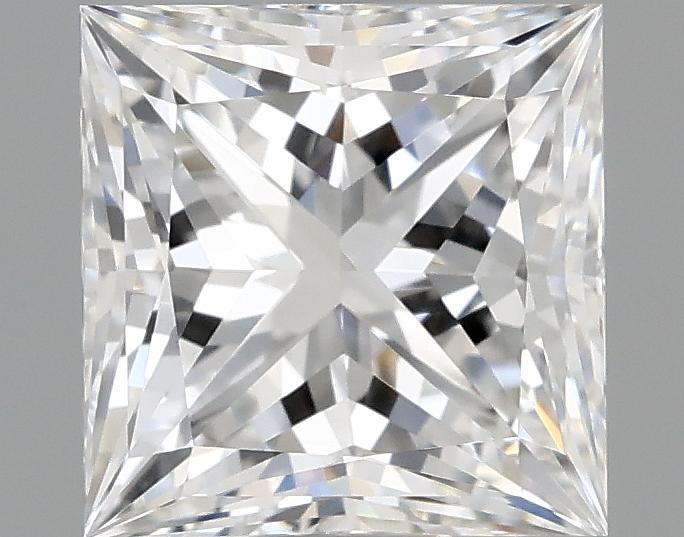 1.52 Carat Princess Shaped Ideal Cut VVS2 IGI Certified Lab Grown Diamond