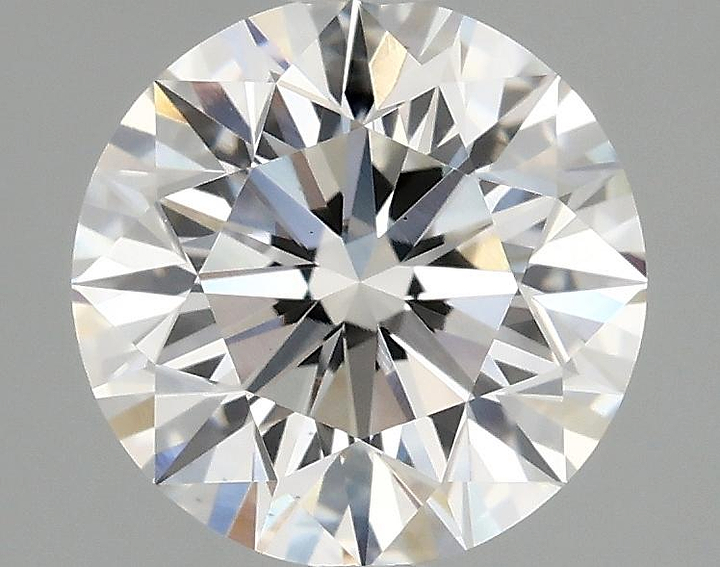 1.71 Carat Round Shaped Excellent Cut VS1 IGI Certified Lab Grown Diamond