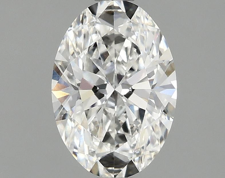 1.5 Carat Oval Shaped Ideal Cut VVS2 IGI Certified Lab Grown Diamond
