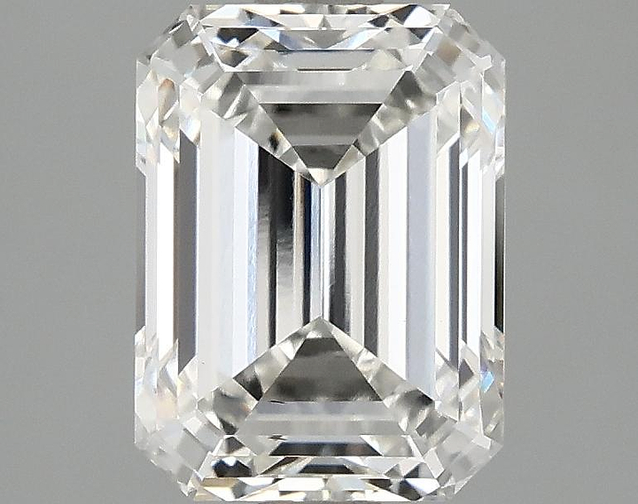 2.42 Carat Emerald Shaped Excellent Cut VS1 IGI Certified Lab Grown Diamond