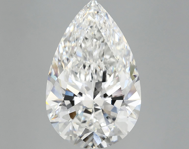 7.95 Carat Pear Shaped Ideal Cut VVS2 IGI Certified Lab Grown Diamond