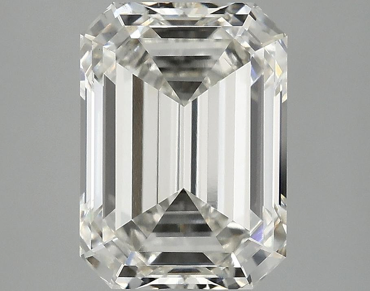 3.78 Carat Emerald Shaped Excellent Cut VS1 IGI Certified Lab Grown Diamond