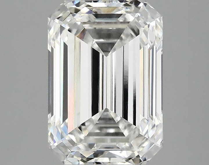 3.1 Carat Emerald Shaped Ideal Cut VS1 IGI Certified Lab Grown Diamond