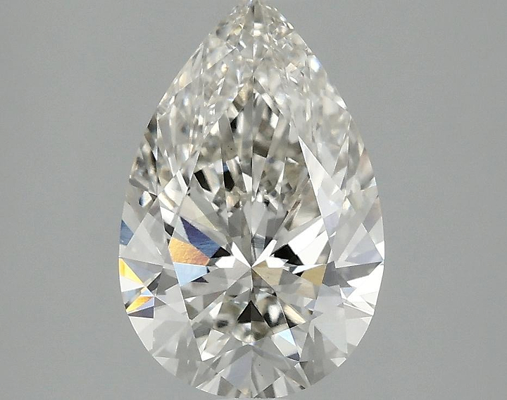 2.09 Carat Pear Shaped Excellent Cut VS2 IGI Certified Lab Grown Diamond