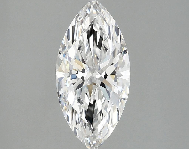 1.51 Carat Marquise Shaped Excellent Cut VVS2 IGI Certified Lab Grown Diamond