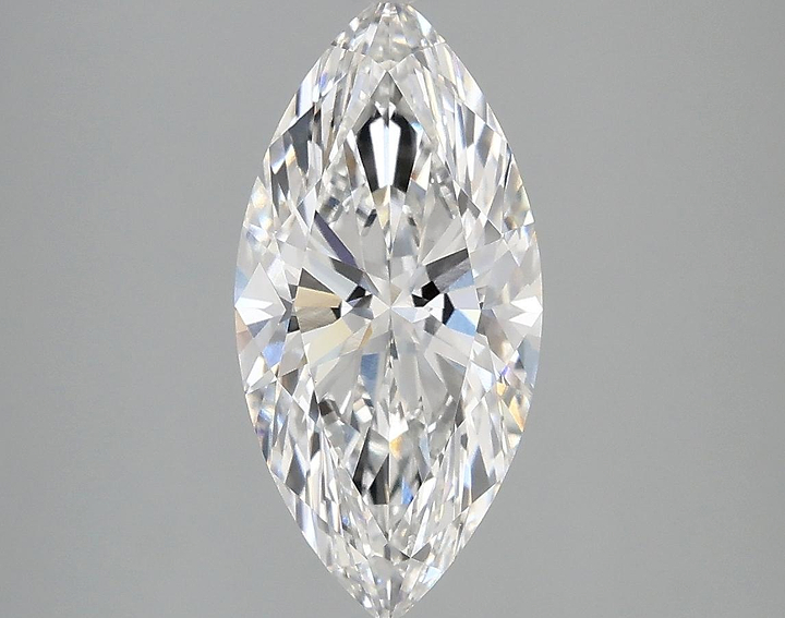 2.32 Carat Marquise Shaped Excellent Cut VS1 IGI Certified Lab Grown Diamond