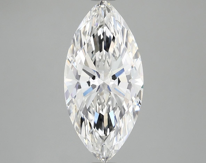 2.58 Carat Marquise Shaped Excellent Cut VS1 IGI Certified Lab Grown Diamond