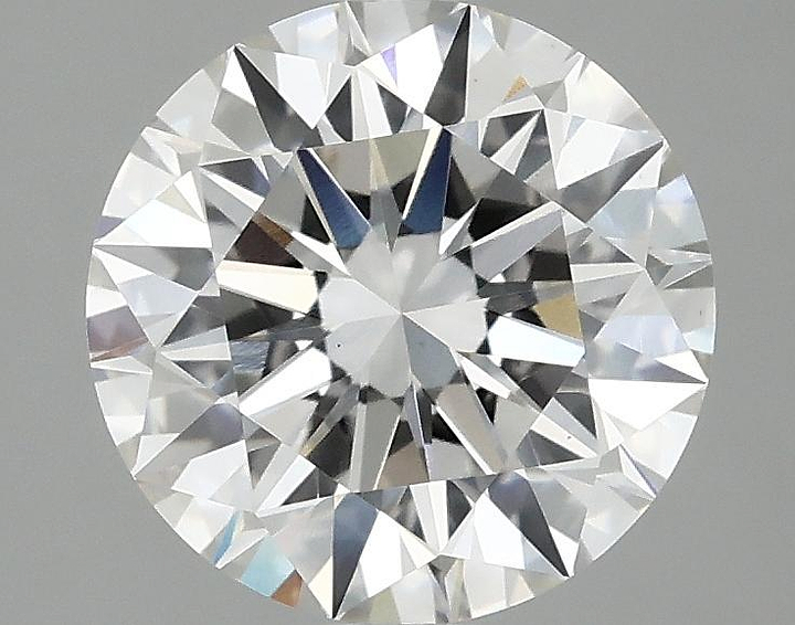 2.07 Carat Round Shaped Ideal Cut VS1 IGI Certified Lab Grown Diamond