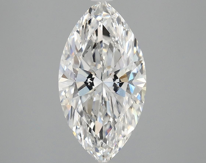 2.5 Carat Marquise Shaped Excellent Cut VS2 IGI Certified Lab Grown Diamond