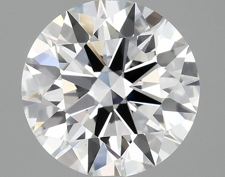 2.06 Carat Round Shaped Ideal Cut VS1 IGI Certified Lab Grown Diamond