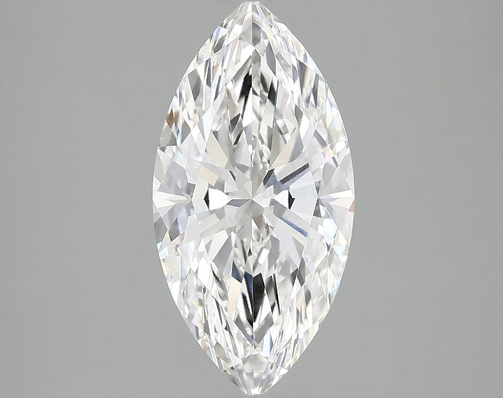 2.1 Carat Marquise Shaped Ideal Cut VS1 IGI Certified Lab Grown Diamond