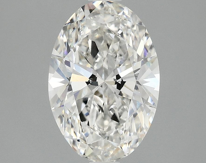 2.09 Carat Oval Shaped Ideal Cut VVS2 IGI Certified Lab Grown Diamond