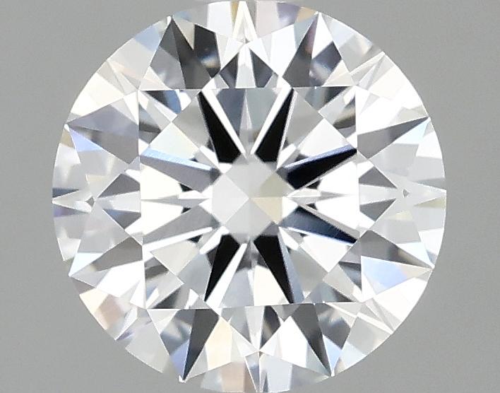 1.59 Carat Round Shaped Ideal Cut VVS2 IGI Certified Lab Grown Diamond