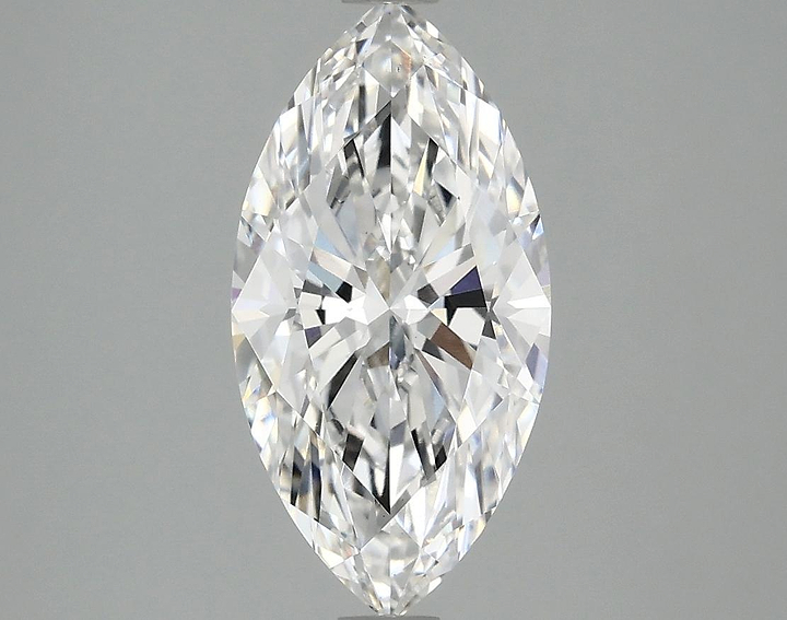 2.1 Carat Marquise Shaped Ideal Cut VS1 IGI Certified Lab Grown Diamond