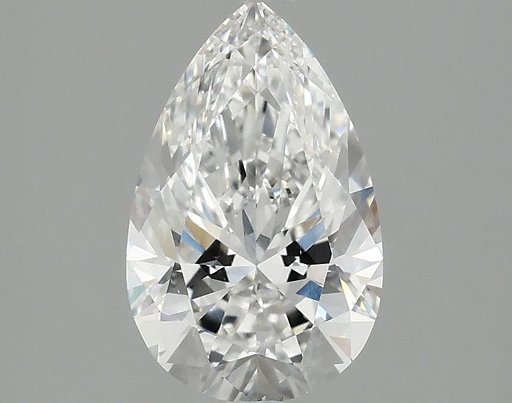1.59 Carat Pear Shaped Ideal Cut VS1 IGI Certified Lab Grown Diamond