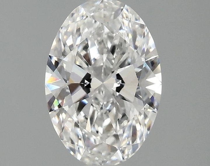 1.56 Carat Oval Shaped Ideal Cut VVS2 IGI Certified Lab Grown Diamond