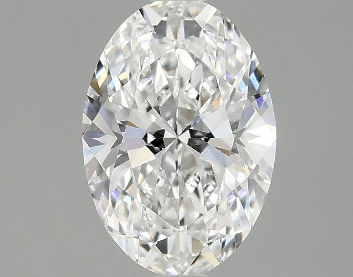 1.58 Carat Oval Shaped Ideal Cut VVS2 IGI Certified Lab Grown Diamond